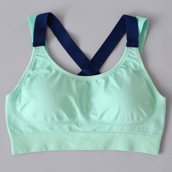 Sports Bra Top With Cross Straps*