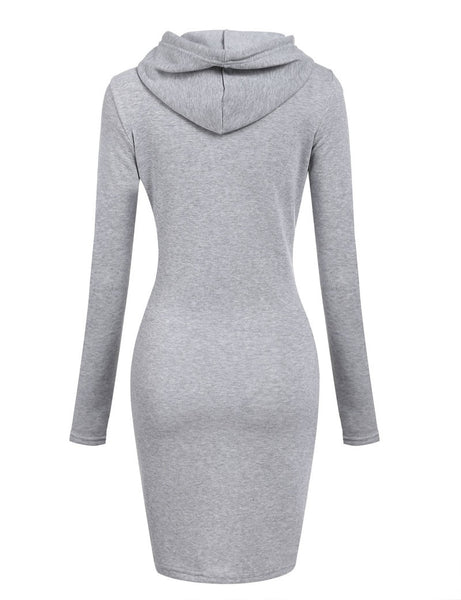 Long Pullover Hoodie For Women*