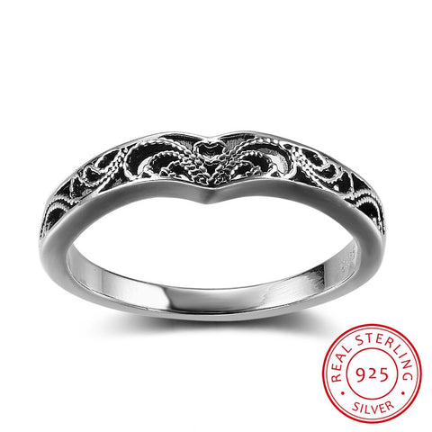 925 Sterling Silver Victorian Ring*