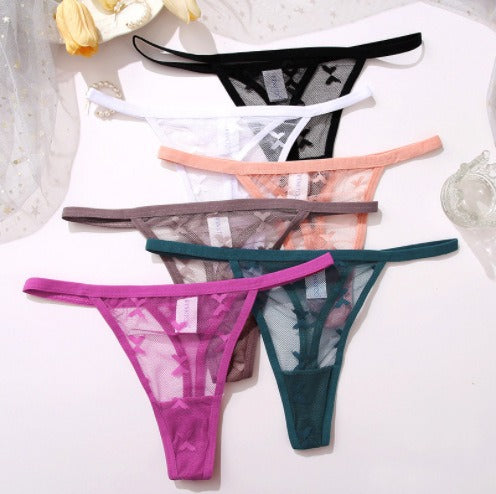 FIENTOO thong with traceless lace*