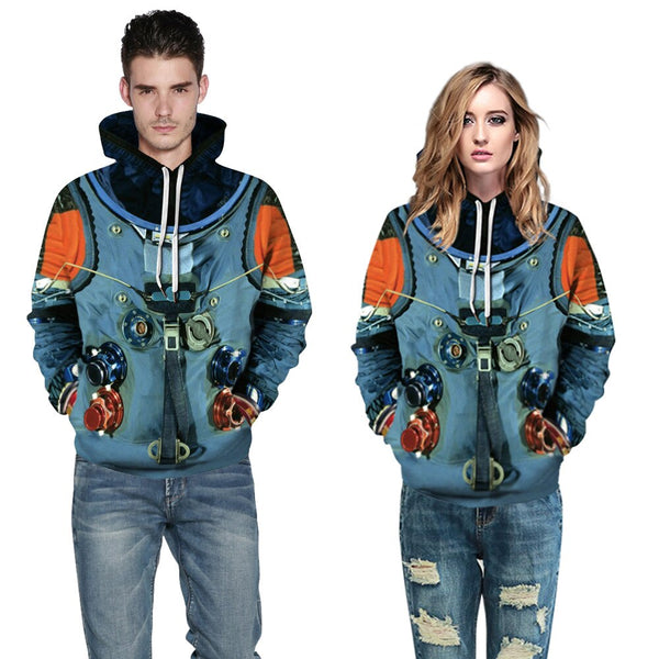 3D Design Astronaut Space Suit Pullover*