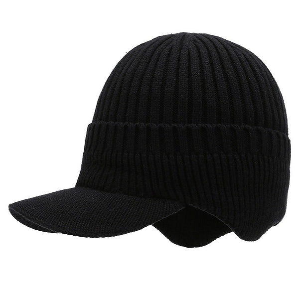 Plush Thickened Knitted Cold proof Cap*