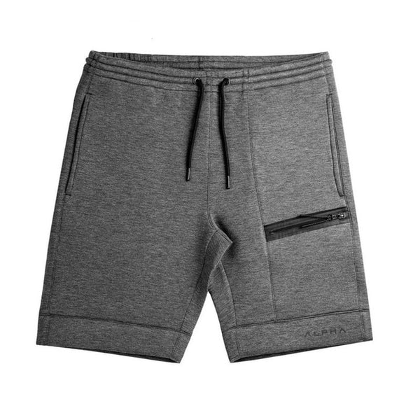 Cotton Zipper Running & Workout Shorts*