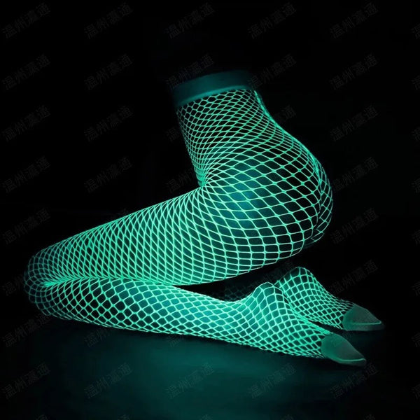 Nightglow Fish Net Pantyhose*