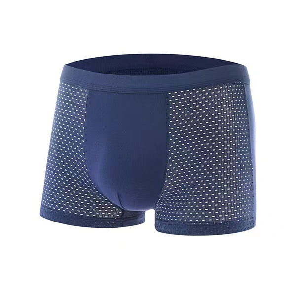 Antibacterial Mid Waist Breathable Four Square Corner Underwear*