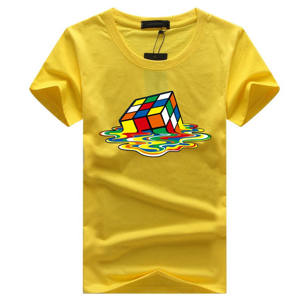 Unisex T-Shirt Rubik Cube Print*