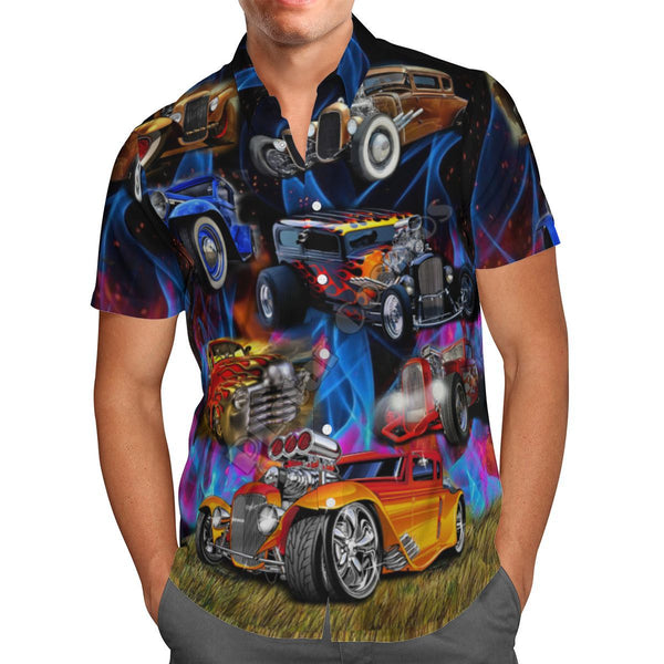 T-Shirt 3D Digital Car Print*