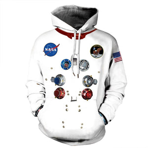 3D Design Astronaut Space Suit Pullover*