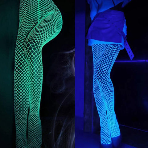 Nightglow Fish Net Pantyhose*