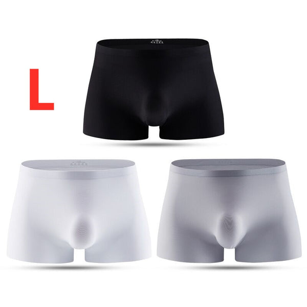 Xiaomi Ice Silk Boxer Briefs Ultra Thin & Breathable Quick-Drying (3pcs)*