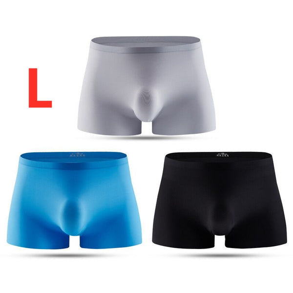 Xiaomi Ice Silk Boxer Briefs Ultra Thin & Breathable Quick-Drying (3pcs)*