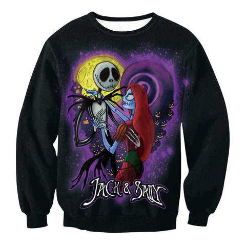 Jack Skellington Printed Sweatshirt*