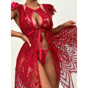 Lingerie Night Fire Temptation Suit*