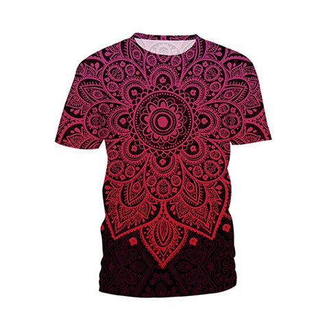 Digital Printed Plus Size T-shirt*