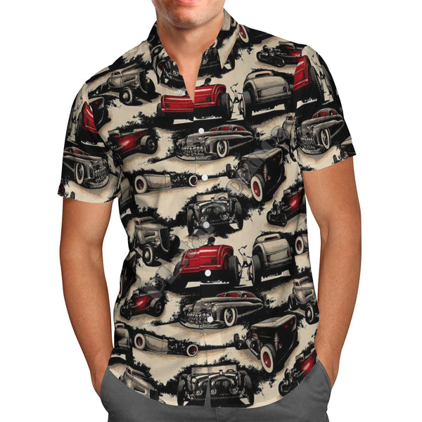 T-Shirt 3D Digital Car Print*