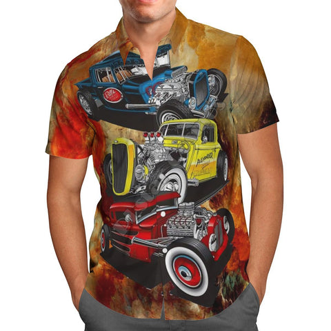 T-Shirt 3D Digital Car Print*