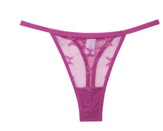 FIENTOO thong with traceless lace*