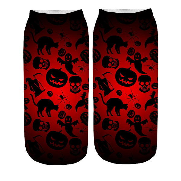 Halloween 3d Printed Socks*