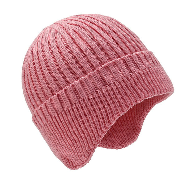 Plush Thickened Knitted Cold proof Cap*