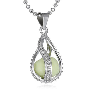 Halloween Hollow Luminous Stone Necklace*