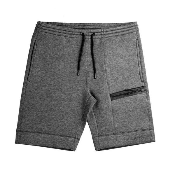 Cotton Zipper Running & Workout Shorts*