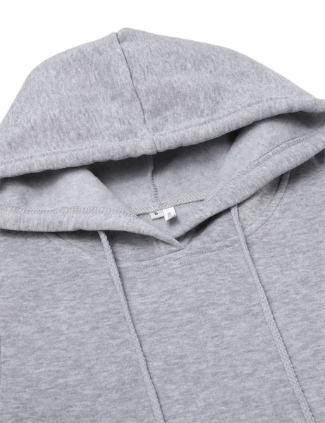 Long Pullover Hoodie For Women*