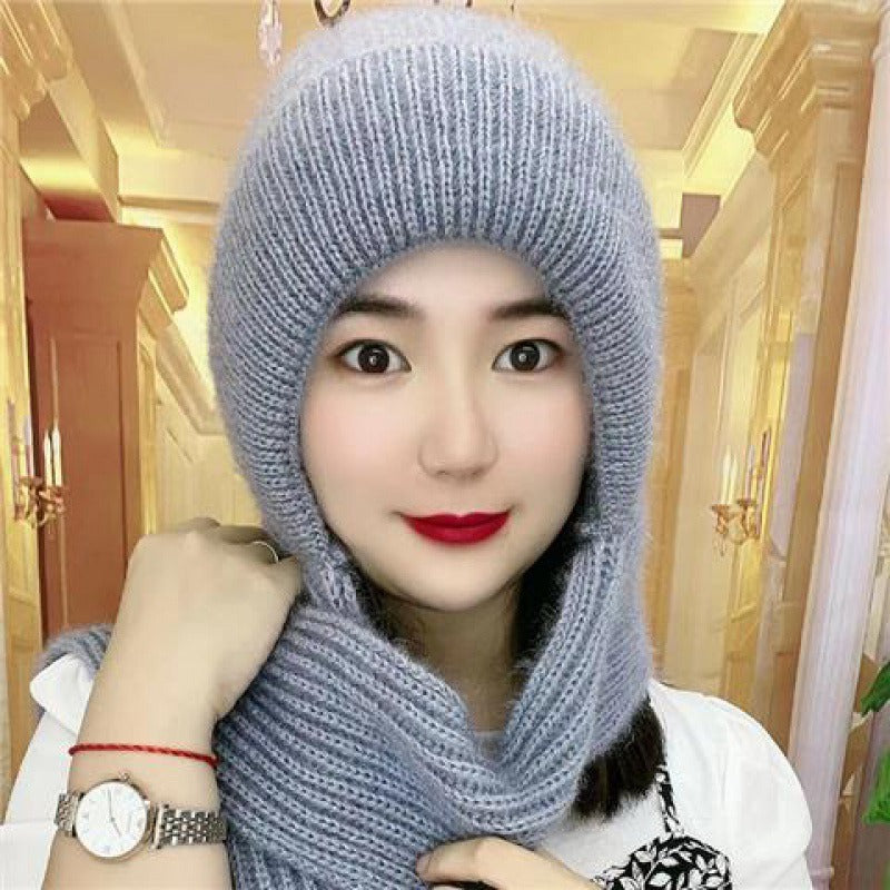 Plush Knitted Hats With Ear Protection*