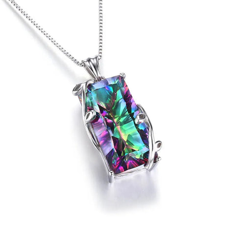 925 Sterling Silver Topaz Pendants*